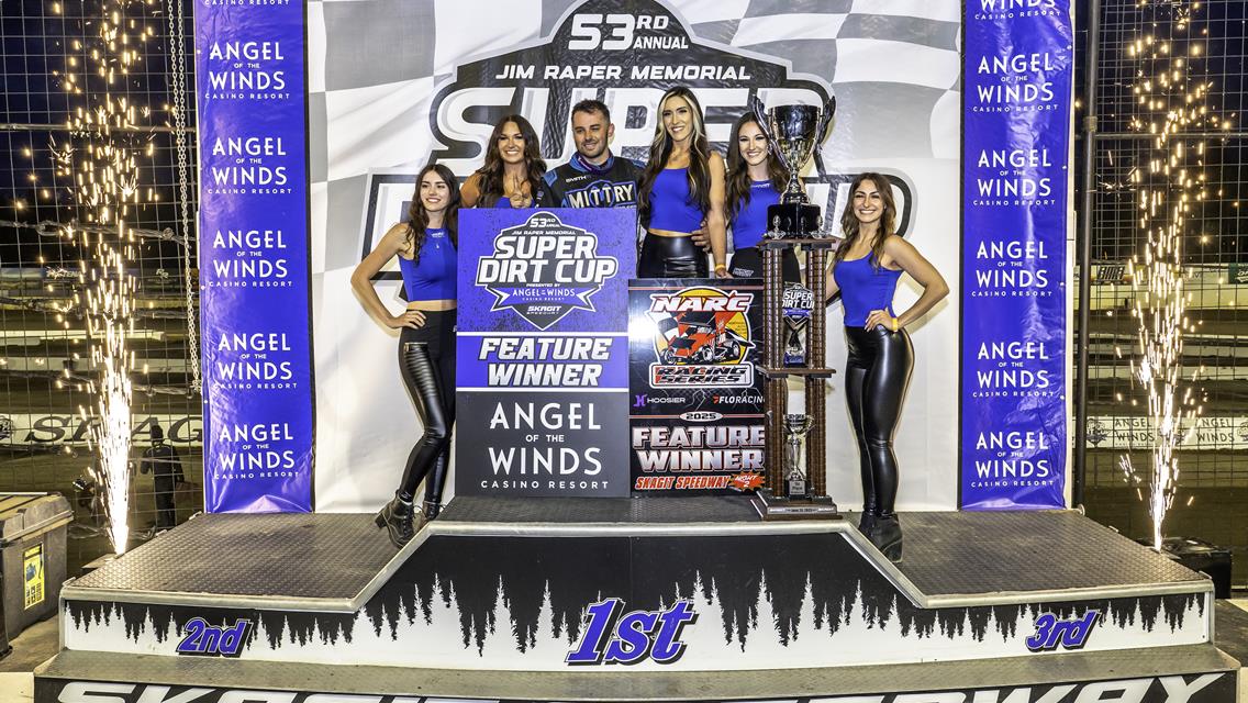 SANDERS STUNS MCFADDEN FOR PRELIM SUPER DIRT CUP WIN