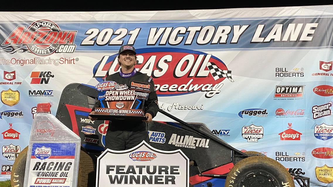 Wesley Smith Shines in Open Wheel Showdown at Lucas Oil Speedway with POWRi WAR