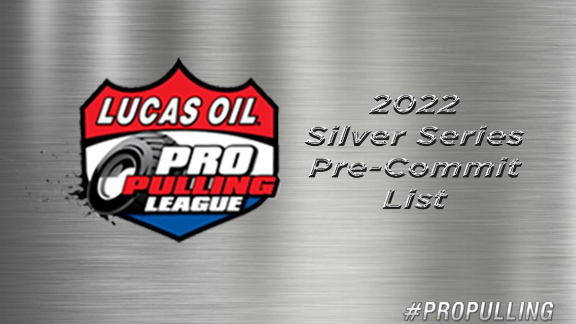 Elite Group of Pullers Headline Pre-Commit List for PPL Silver Series