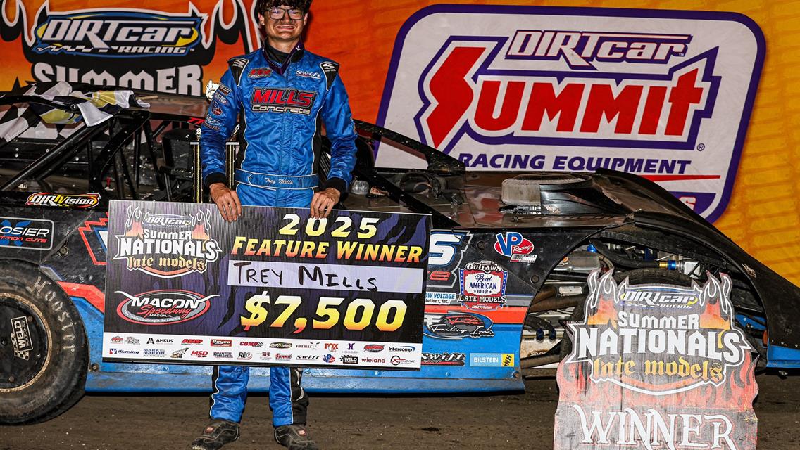 Macon Speedway (Macon, IL) – DIRTcar Summer Nationals Hell Tour – Herald & Review 100 – June 26th, 2025. (Tyler Carr Photo)