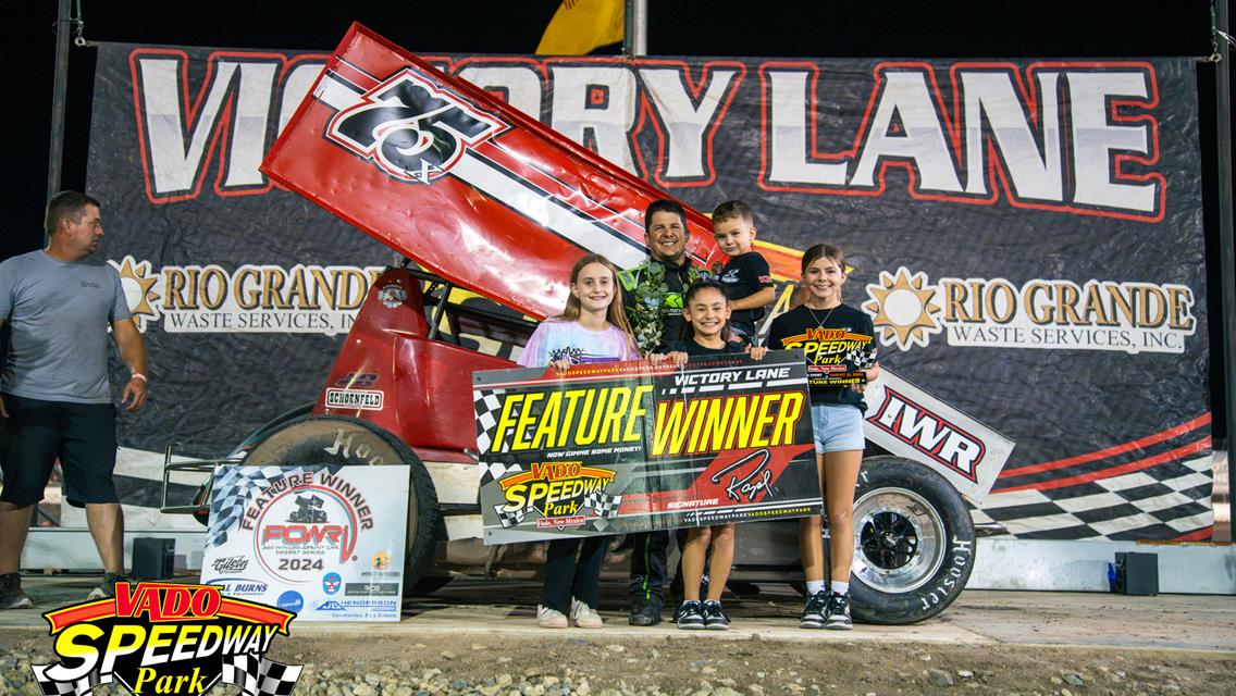 Kyle McCutcheon and JT Imperial Earn Wins at Vado Speedway Park with POWRi Desert Wing Sprints