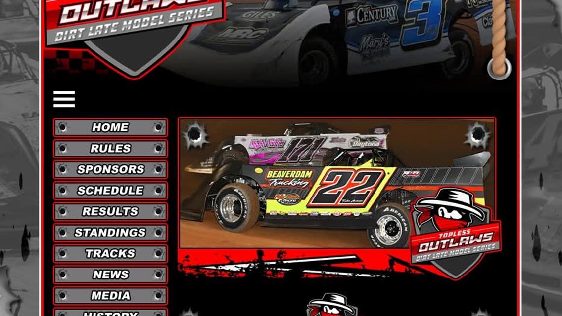New Website and New Web Address www.topless-outlaws.com