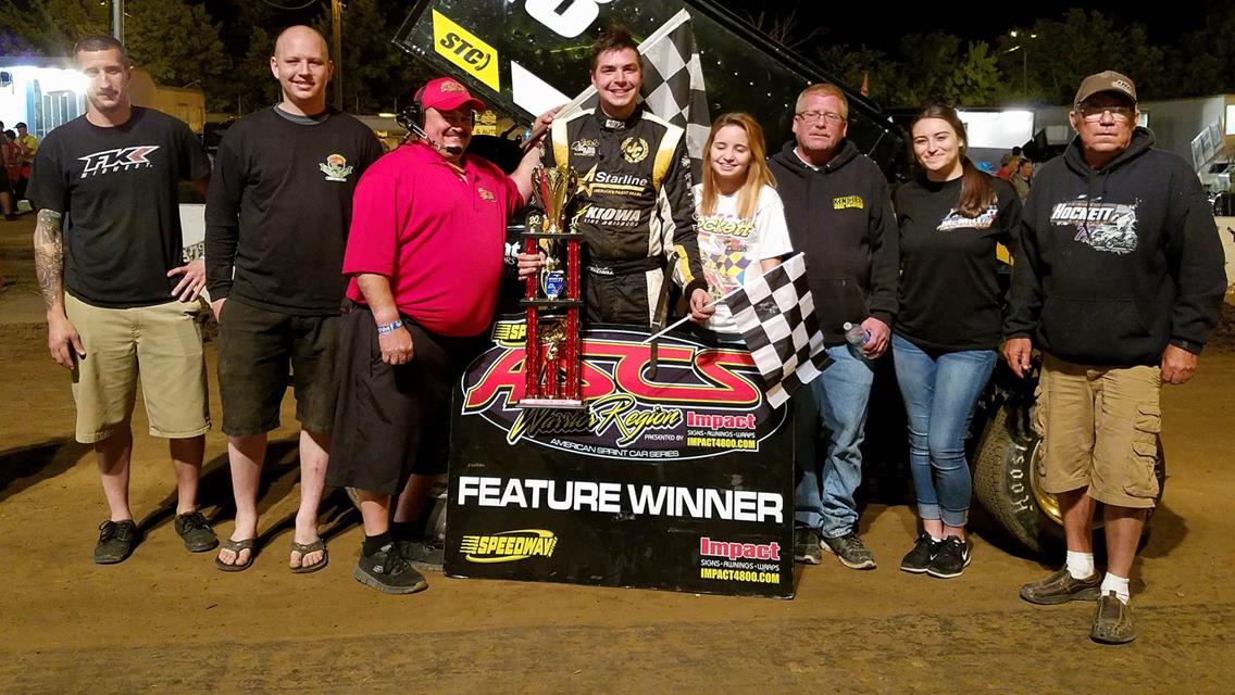 Jonathan Cornell Scores At Double X Speedway With ASCS Warrior Region