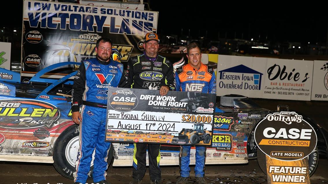 Maquoketa Speedway (Maquoketa, IA) – World of Outlaws – Hawkeye 100 – August 16th-17th, 2024. (Mike Ruefer Photos)