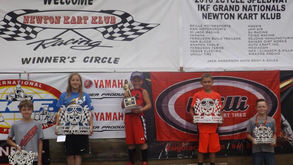 Fast Jack Anderson Picking up IKF Grand National Title #2