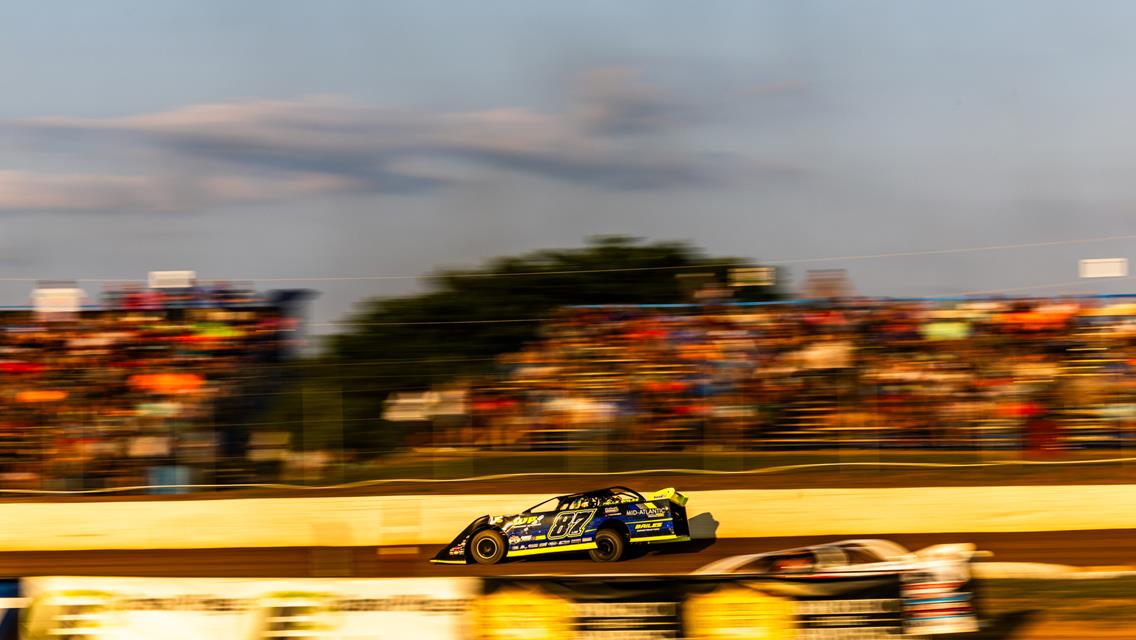 Florence Speedway (Walton, KY) – Lucas Oil Late Model Dirt Series – North/South 100 – August 8th-10th, 2024. (Heath Lawson Photo)