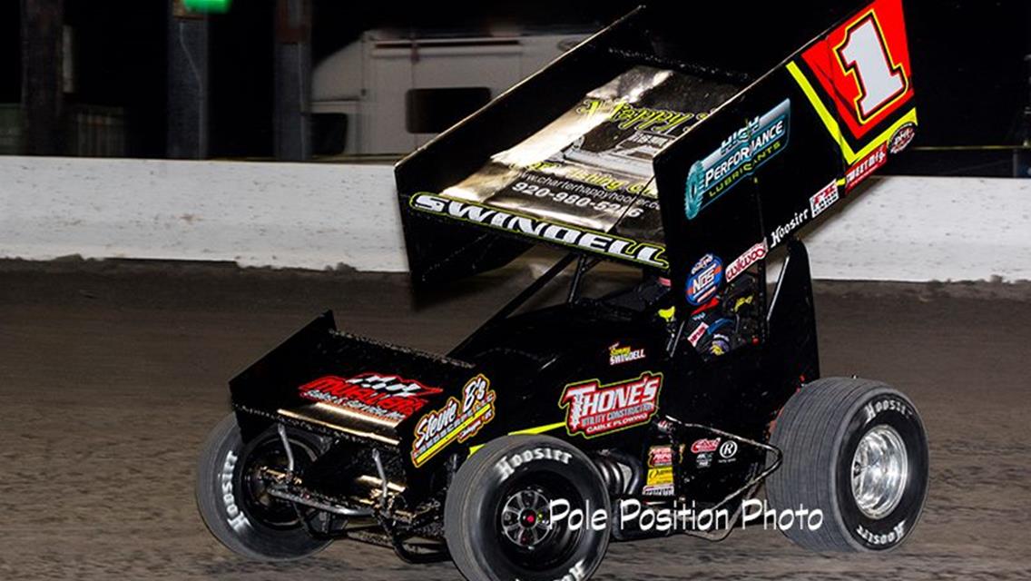 Swindell Makes Gains During World of Outlaws Doubleheader at Knoxville