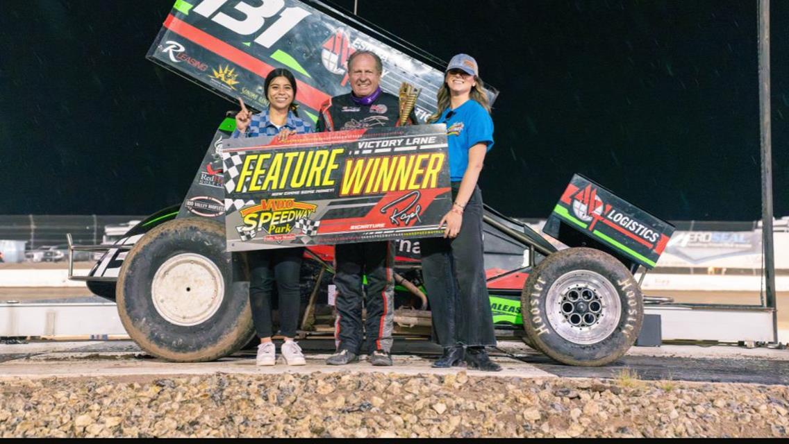 Royal Jones Wins with POWRi White Sands Federal Credit Union Vado 305 Sprints