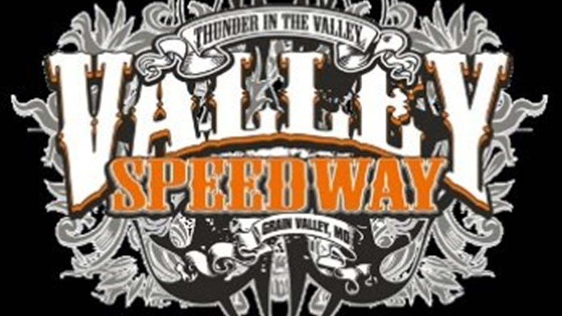 April 30th -Valley Speedway - RAIN OUT