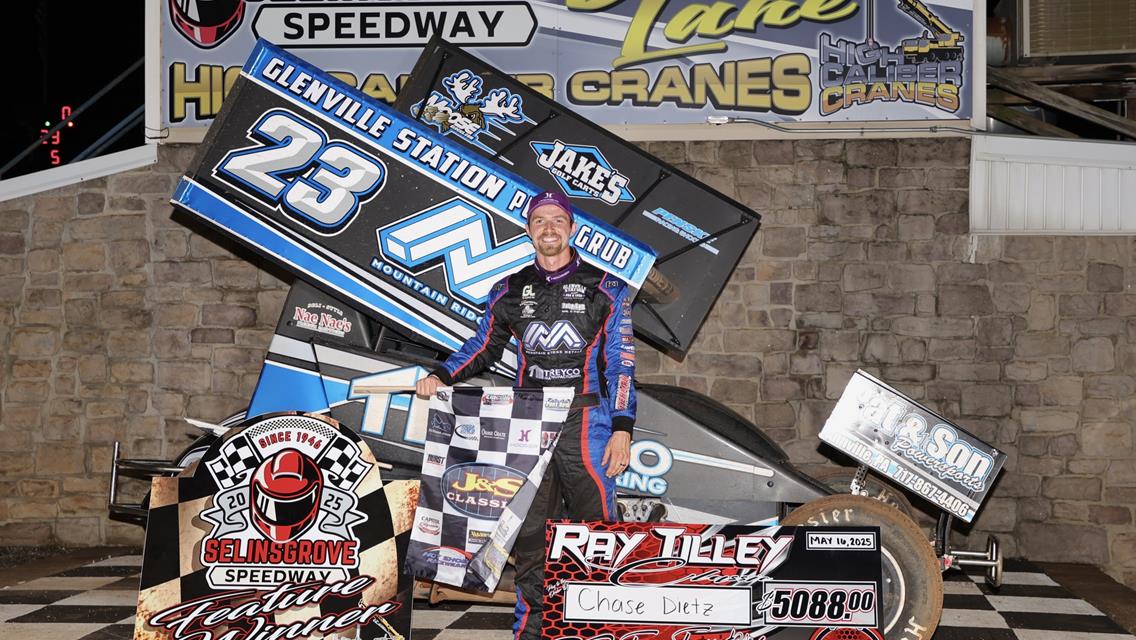 Dietz Tops Ray Tilley Classic at Selinsgrove, Spahr over Kepner in 305 Feature