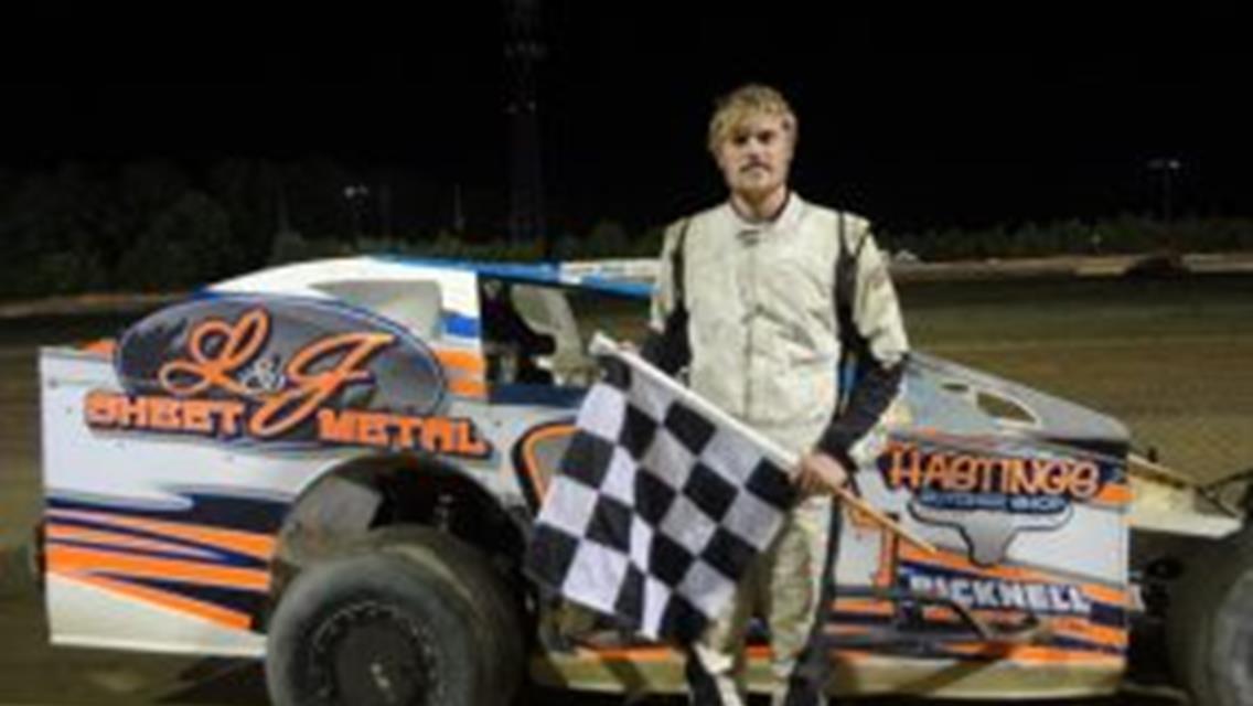 JORDN JUSTICE GETS THIRD WIN OFF FINAL TURN