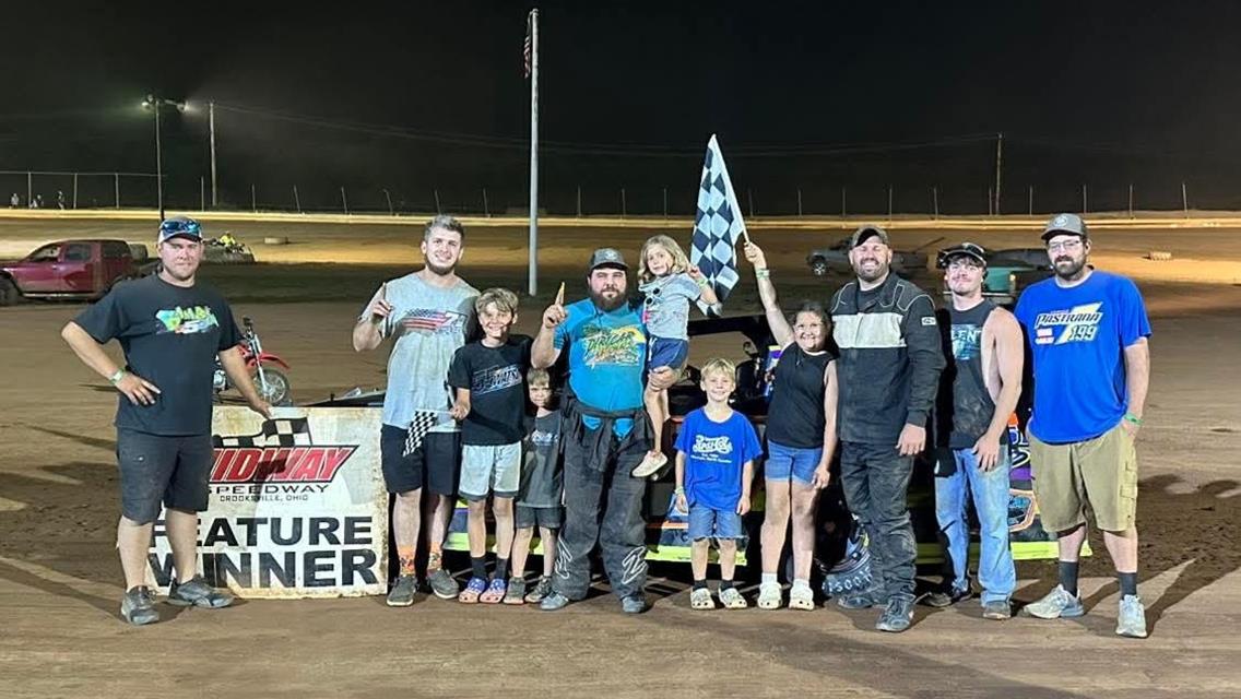 Shane Mitchell claimed his second win in the less than a month with Saturday&#39;s victory at Midway Speedway.