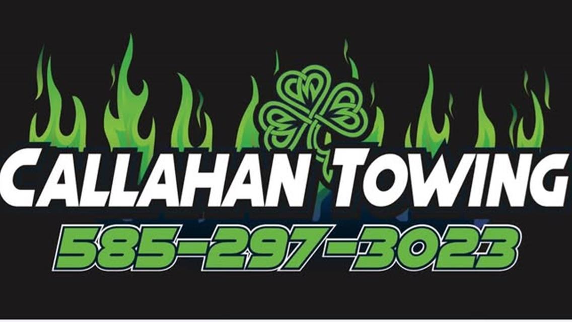 Rush Late Model Division Welcomes Callahan Towing as Class Sponsor
