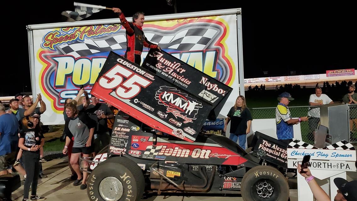 Dreams Do Come True: Robbie Kendall and Mike Wagner Pick Up Living Legends Dream Race Checks, Bruno Wins First Career USAC East Coast Wingless Race