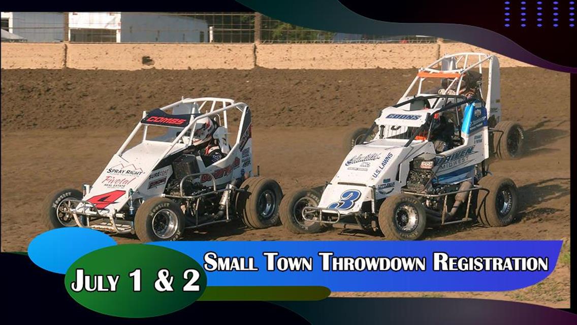 Registrations Open for Sweet Springs Motorsports Complex’s Fifth Annual Small Town Throwdown