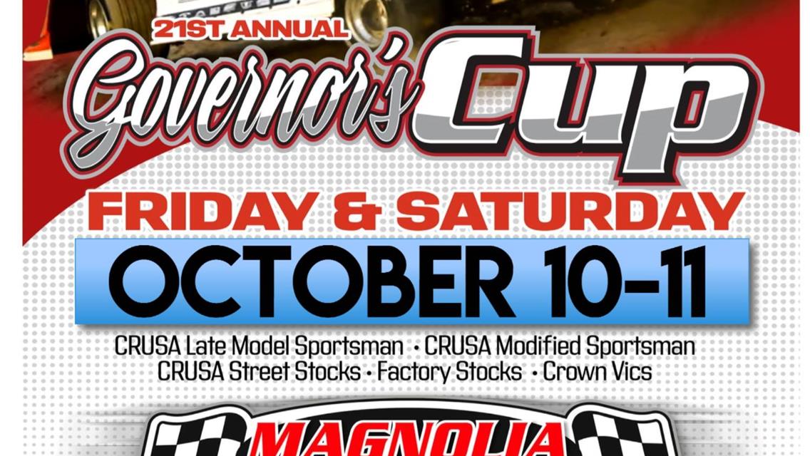Governors’ Cup October 9-11 at The MAG
