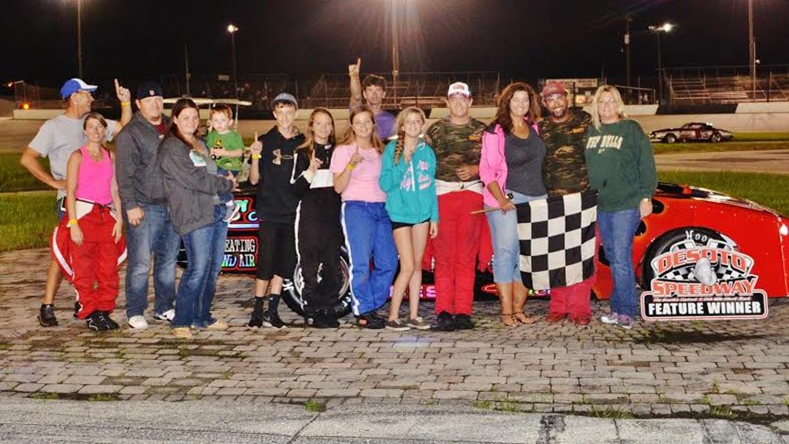 Green takes first win at Desoto Speedway