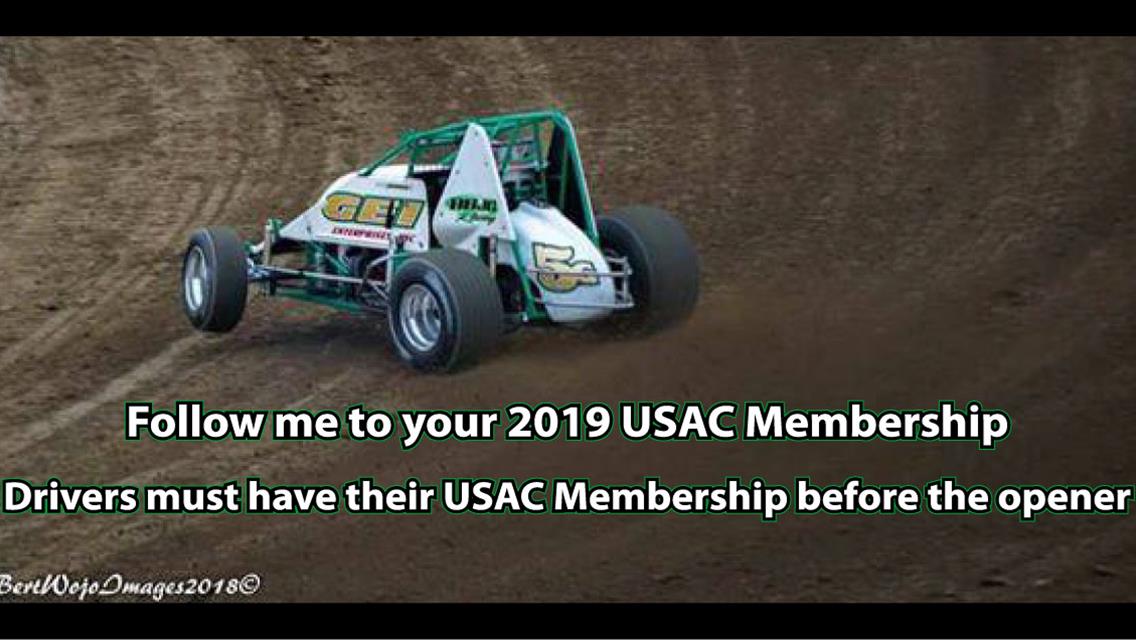 2019 USAC MEMBERSHIP INFORMATION