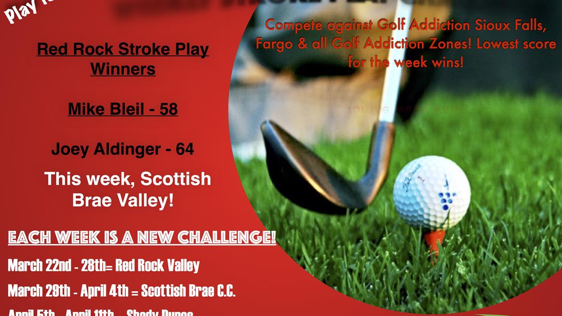 Red Rock Valley Stroke Play Winners!