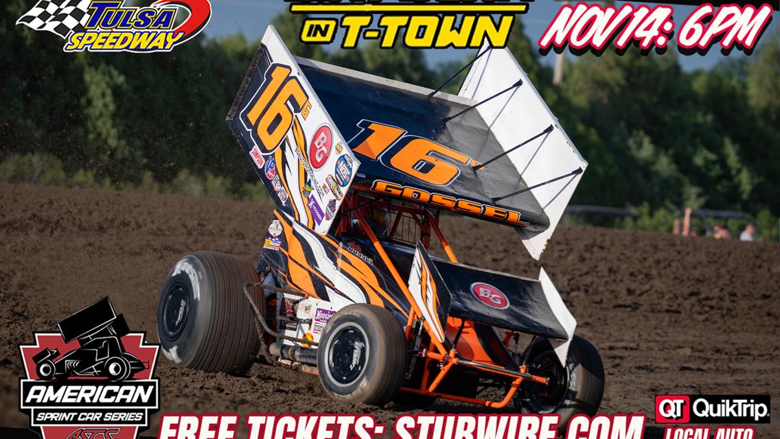 Gossel coming for first Top 5 Finish of 2024 ASCS Sprint Car Series