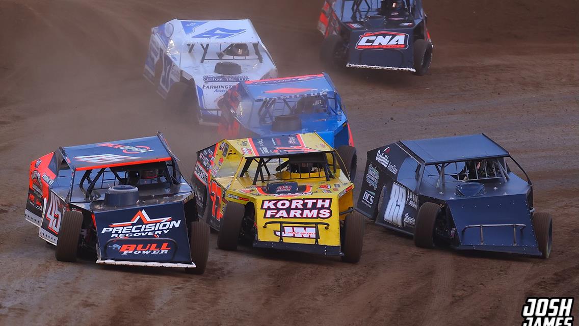 Peoria Speedway (Peoria, IL) – MARS Modified Championship Series – Garry Swibold Memorial – April 26th, 2025. (Josh James Artwork)