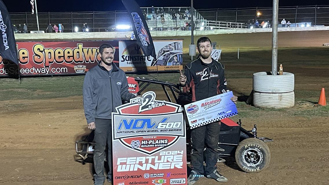Flud, Woods and Lane Victorious in Dirt2Media NOW600 National Competition at I-44 Speedway on Friday!