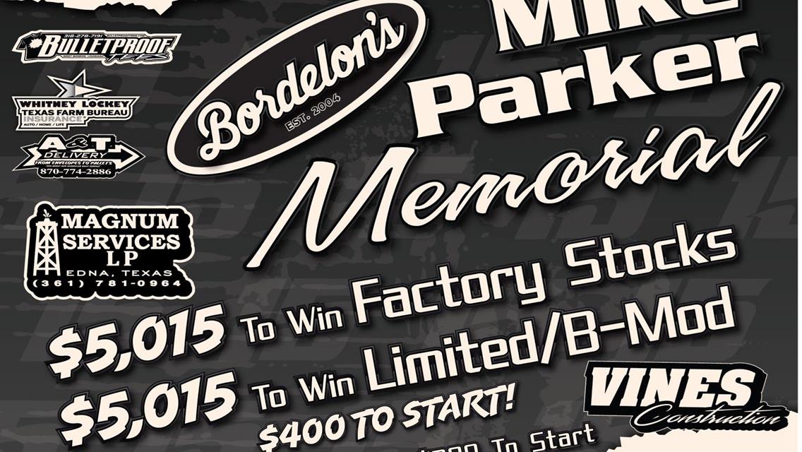 11th Annual Mike Parker Memorial