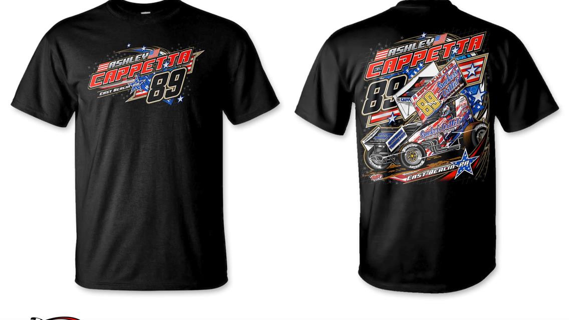 New T-shirts for patriotic scheme car are now available!
