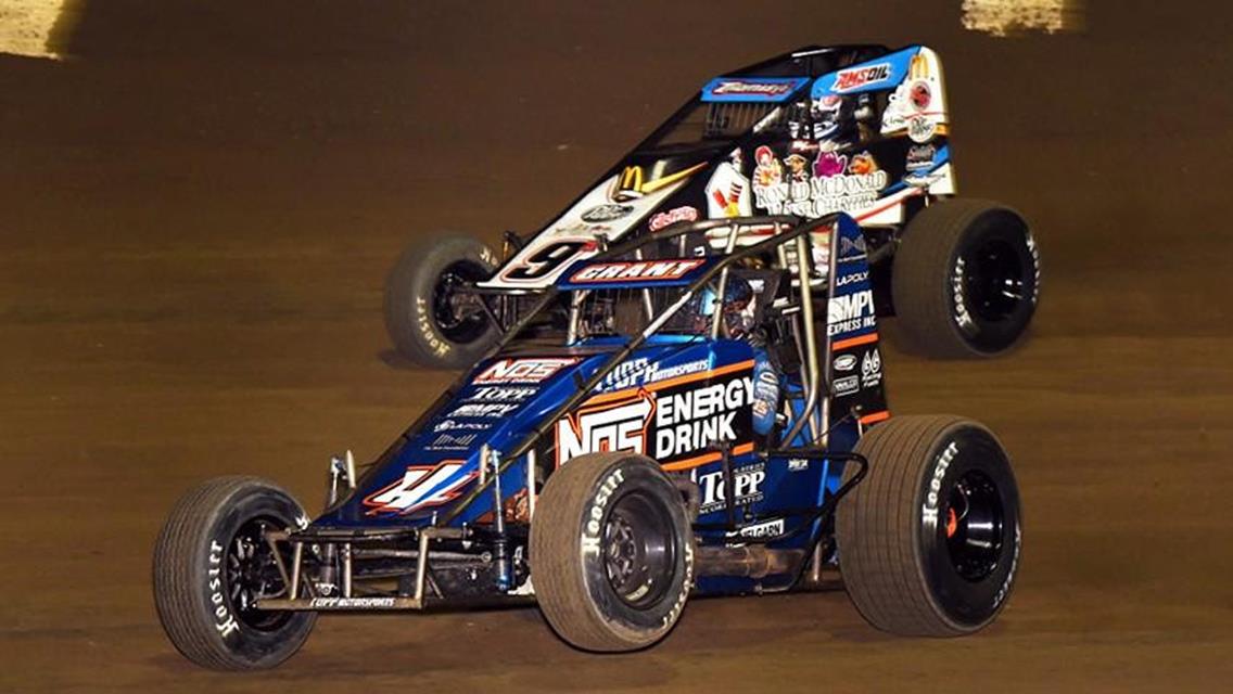 Grant Storms to Rain-Shortened Kokomo Indiana Sprint Week Victory