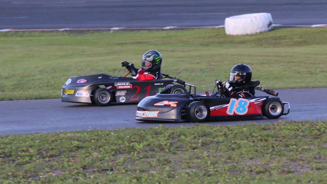 Karts to race Wednesday at 6:30pm!
