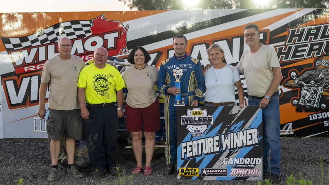 Wilke Doubles In WingLESS On Wilmot Raceway Carload &amp; Fireworks Night