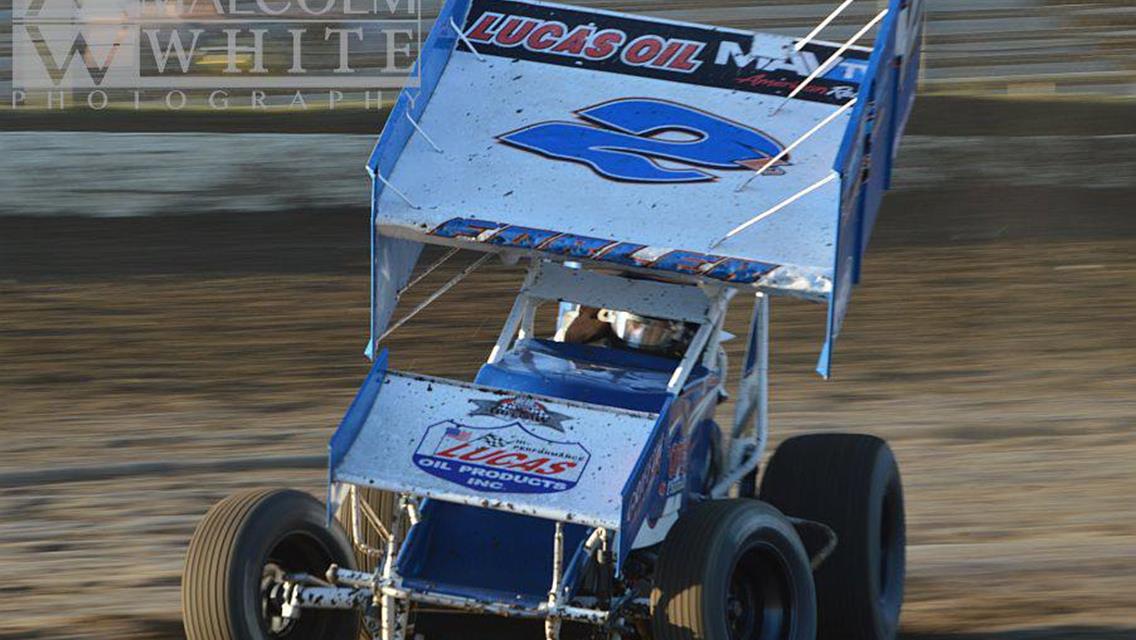 Forler Searching for Third Victory at Arizona Speedway on Saturday