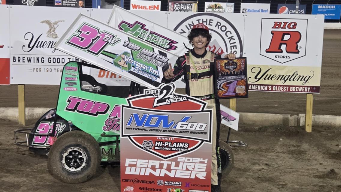 Friesen Doubles while Weger, Fetters, and Larsen Land NOW600 National Victories at Dodge City Raceway Park on Wednesday!
