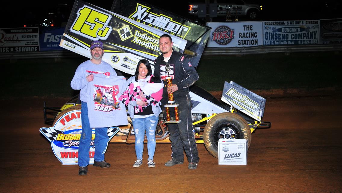 Jeff Wimmenauer Captures Bloomington RaceSavers Sprint Car Main