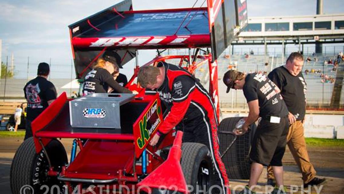Ball Continues Consistency With Another Top 10 at Knoxville Raceway