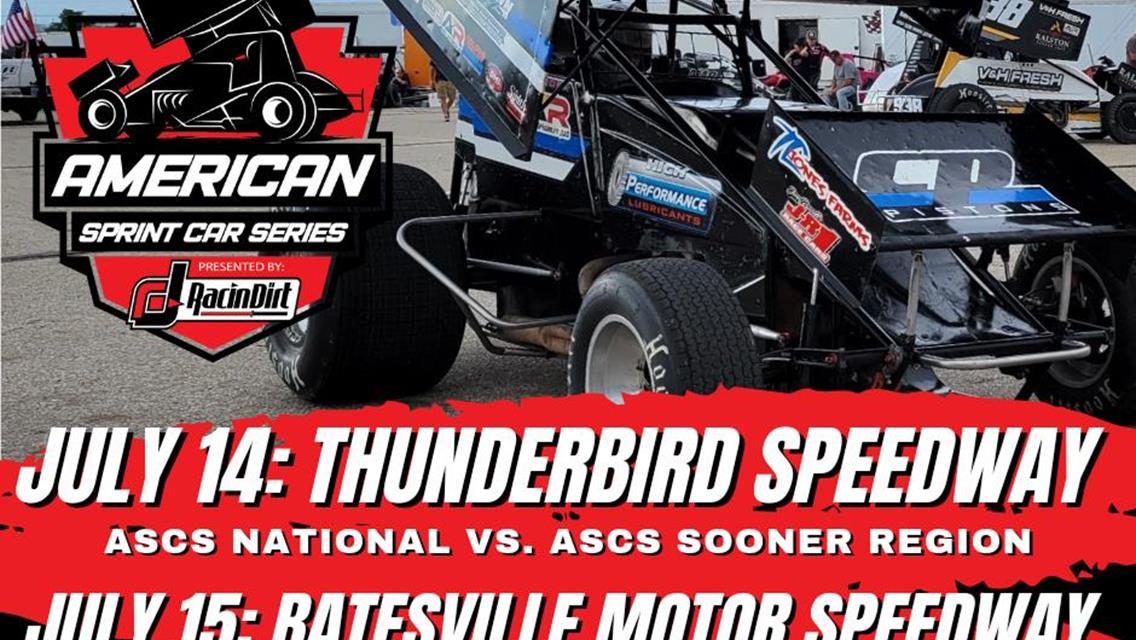 American Sprint Car Series Ready For Muskogee And Batesville This Weekend