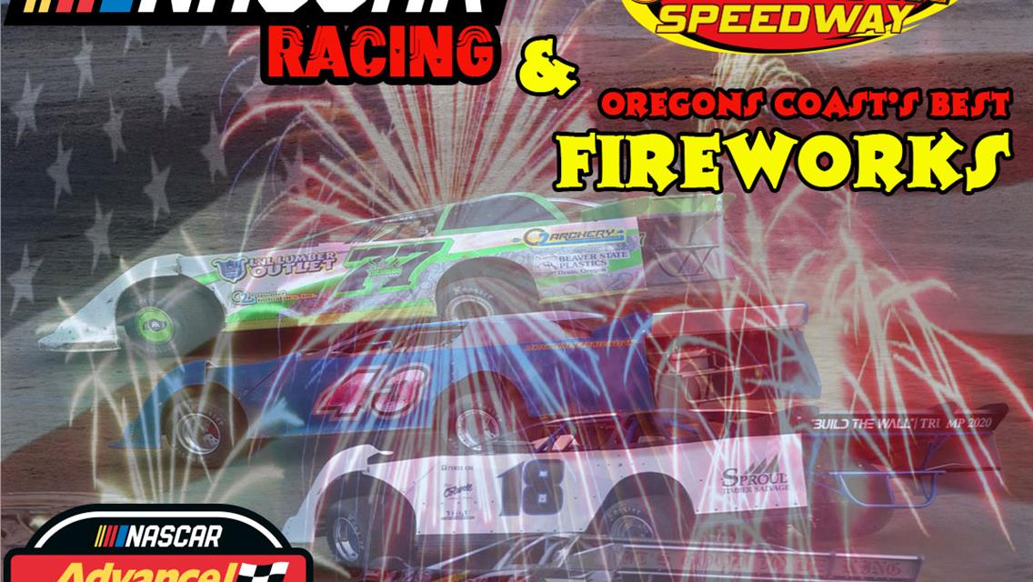 NASCAR Racing &amp; FIREWORKS Saturday July 11