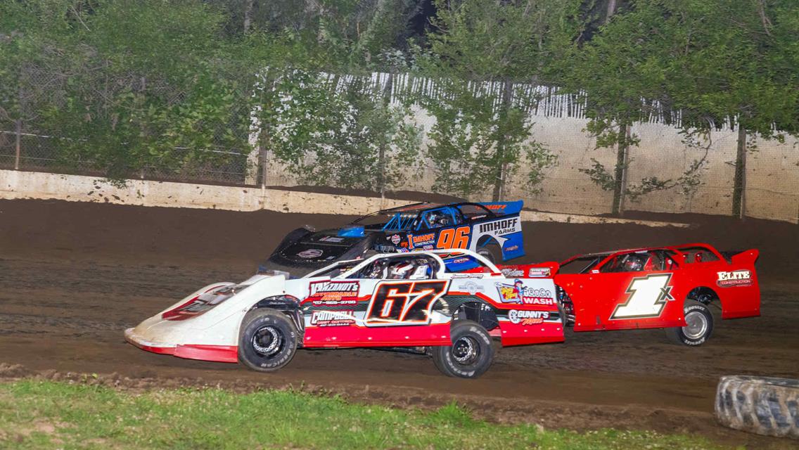 Marrant, Poe, Clancy, Galvin, and Schultz Victorious at Central Missouri Speedway!