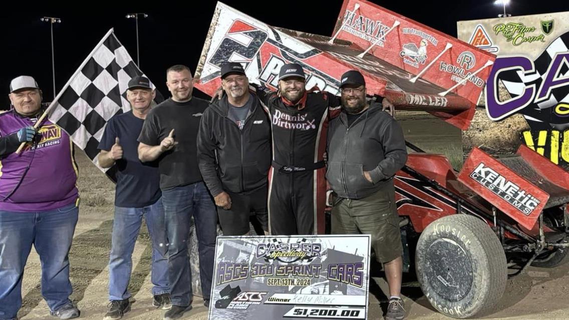 Kelly Miller Ghosts ASCS Northern Plains Field At Caper Speedway