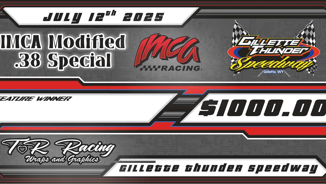 $1000 to Win IMCA Modified .38 Special