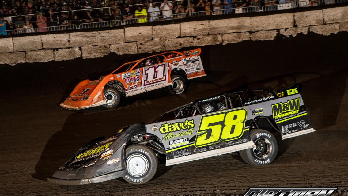 Fairbury Speedway (Fairbury, IL) – World of Outlaws Case Late Model Series – Prairie Dirt Classic – July 29th-30th, 2022. (Rich LaBrier photo)