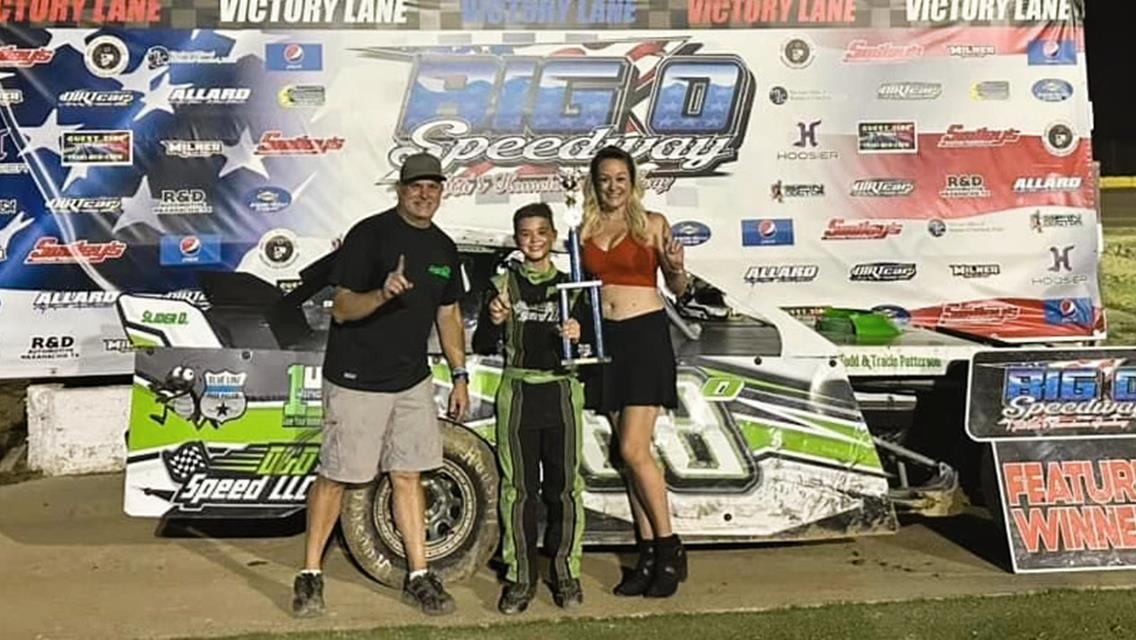 Jr. Limited Feature race winner at Big O speedway!!!