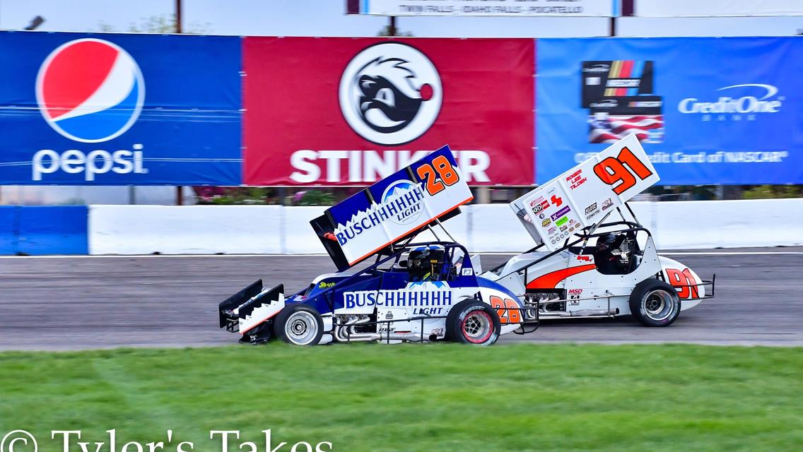Warf Wins Second Straight Speed Tour Sprint Car Opener