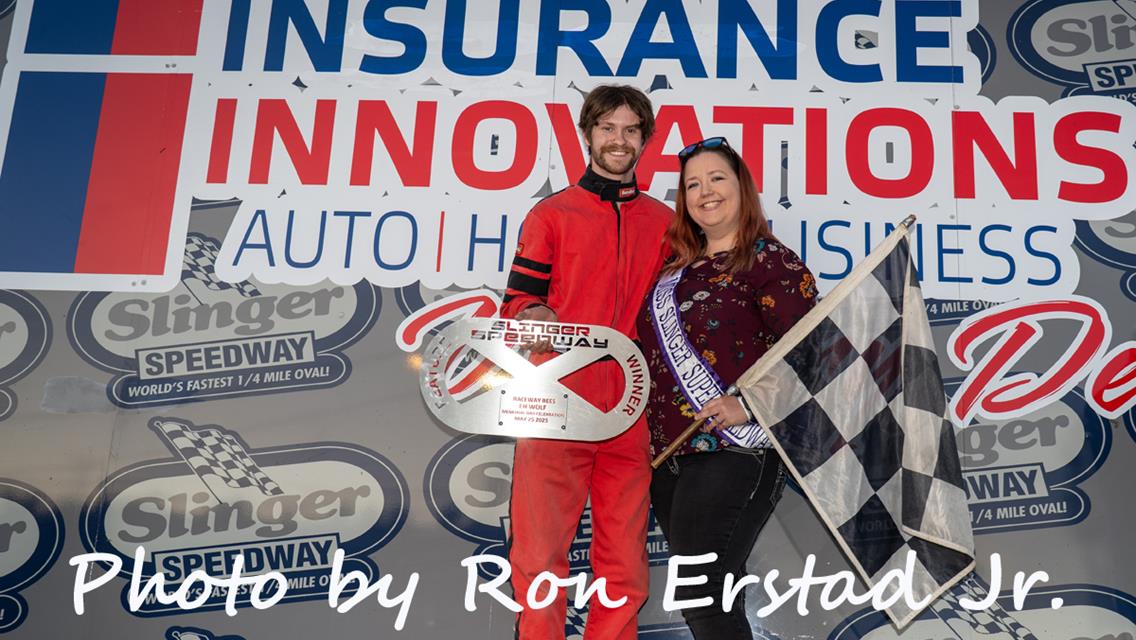 MONDEIK GETS FIRST SLINGER WIN IN MEMORIAL DAY WEEKEND