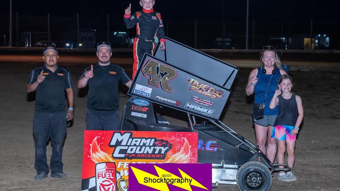 Shietze, Holden, and Stroup Open HART Indiana Micro Week with Wins at Miami County Raceway!