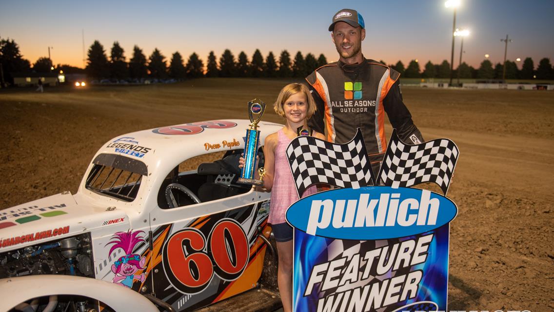 PAPKE HOLDS OFF WIEST FOR DACOTAH SPEEDWAY WIN