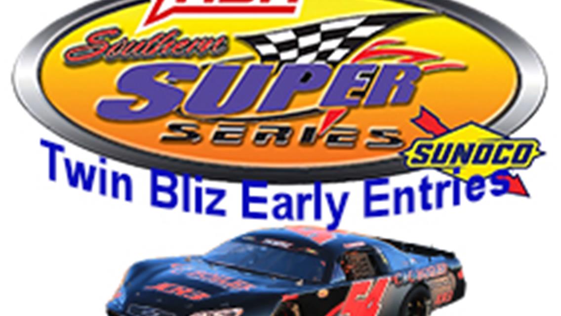 TOP SUPER SERIES DRIVERS ARE ENTERED