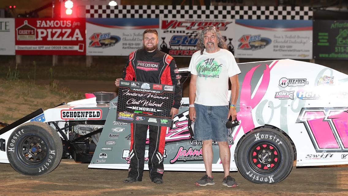 Kinderknecht Wins Clint Walrod Memorial