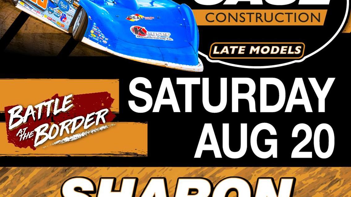 WORLD OF OUTLAWS LATE MODELS SET TO INVADE SHARON SATURDAY WITH $10,000 ON THE LINE ALONG WITH ECONO MODS