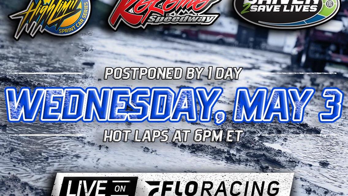 Kokomo’s High Limit Sprint Car Race Postponed to Wednesday, May 3